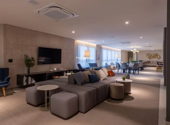 Imagem Apartamento de Luxo no Brooklin Paulista: 3 Quartos, 2 Suítes, 3 Salas e 2 Vagas de Garagem - São Paulo-SP - 110m²