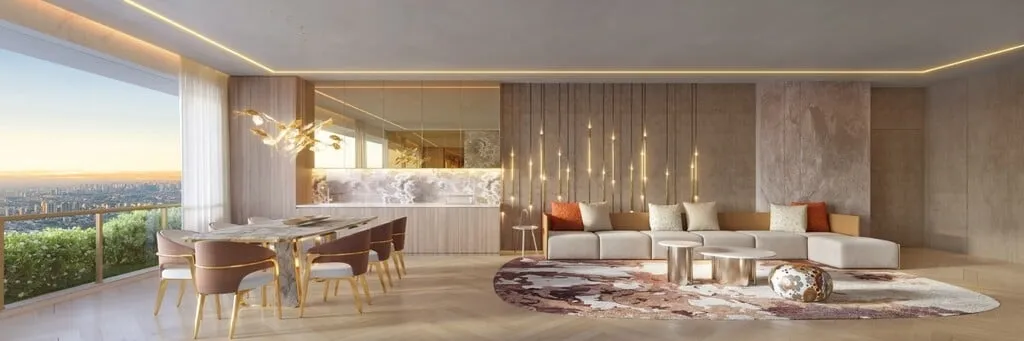 Imagem Na vista mais alta de São Paulo, onde o design toca as estrelas. Preço e disponibilidade do imóve...