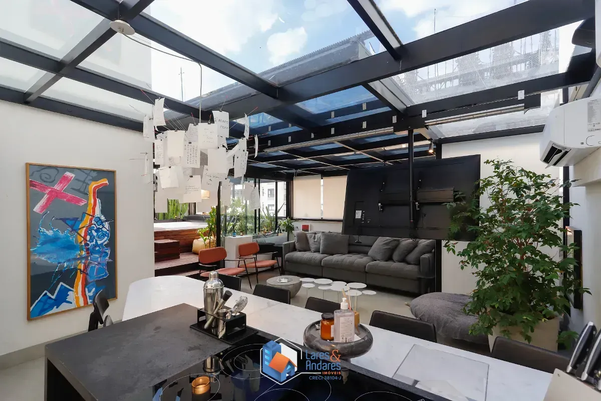 Imagem Cobertura para venda em Perdizes com 1 quarto, sendo 1 suíte, 157m²
