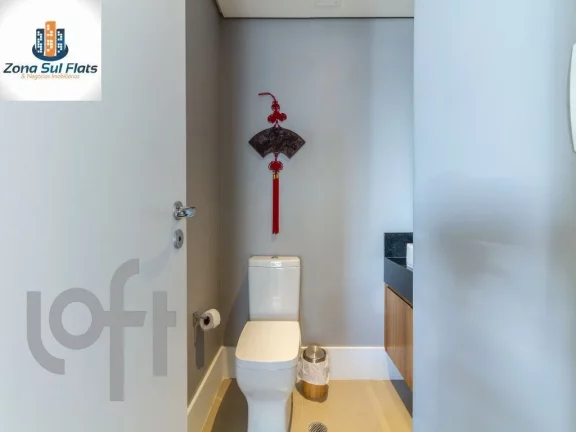 Imagem Lindo Apartamento Mobiliado à Venda No Brooklin Com 1 Suíte e 1 Vaga