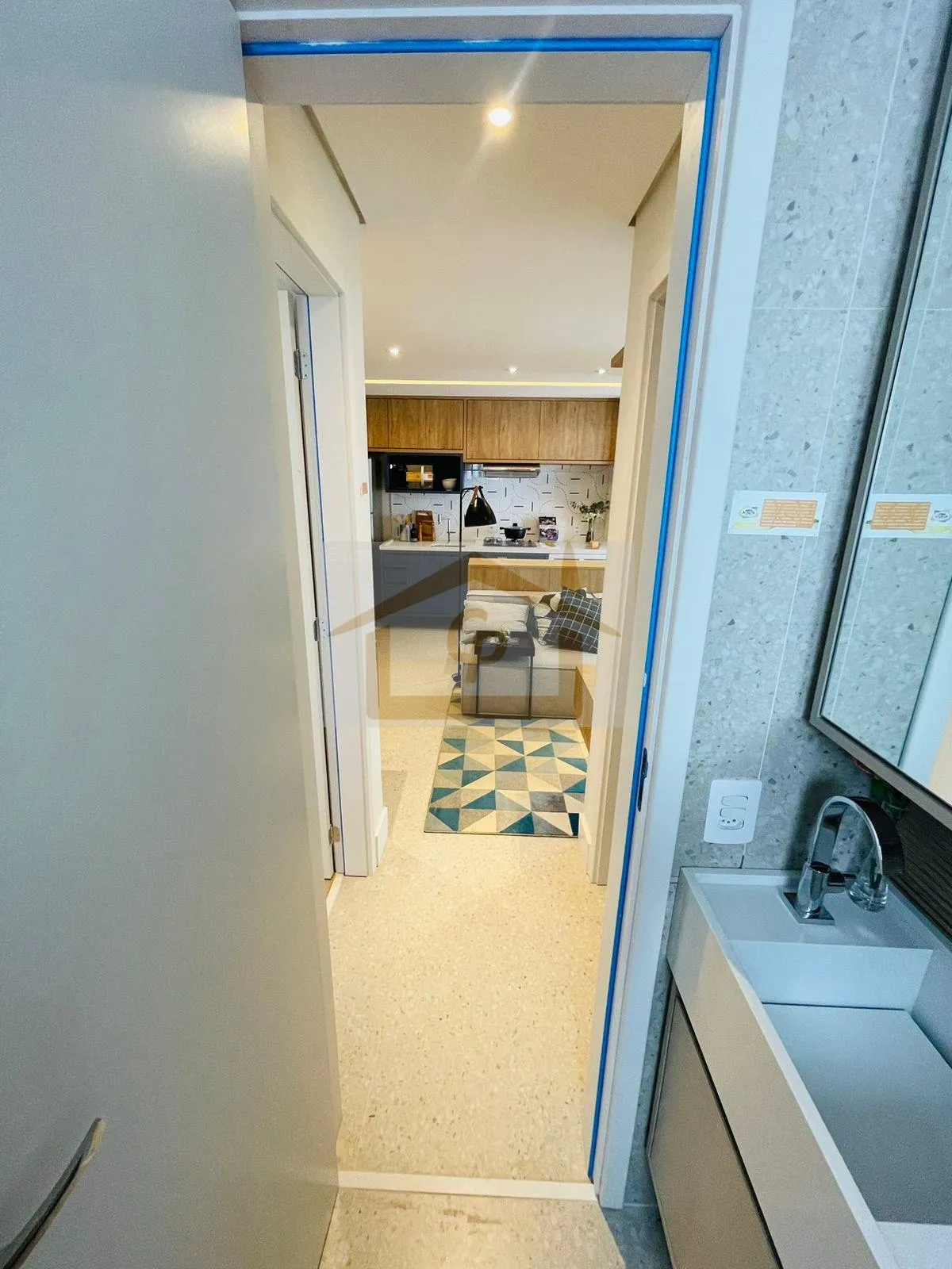 Imagem *Terraço Gourmet, *Infraestrutura para ar condicionado, 2 quartos sendo um suíte, 1 vaga