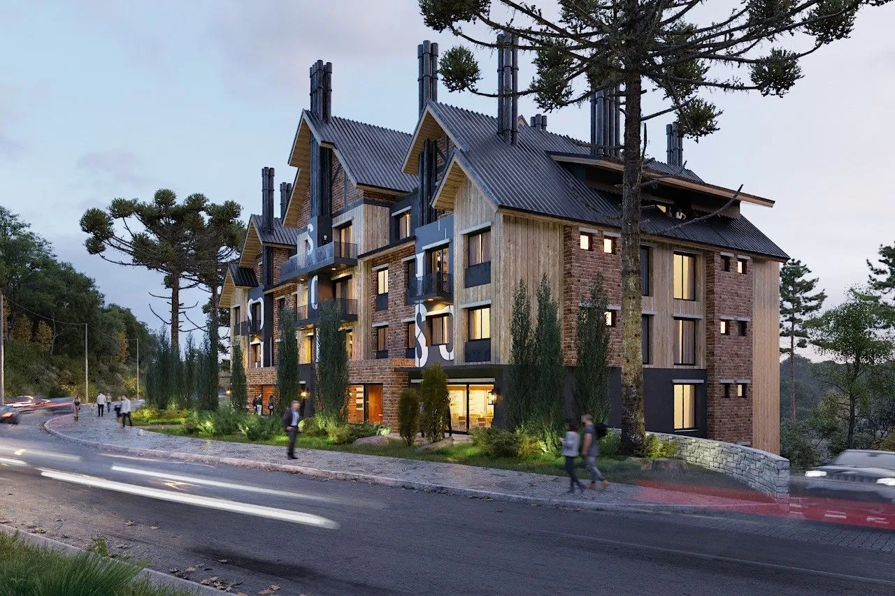 Imagem Apartamento à venda em Gramado, Centro, com 2 quartos, 73.58m2