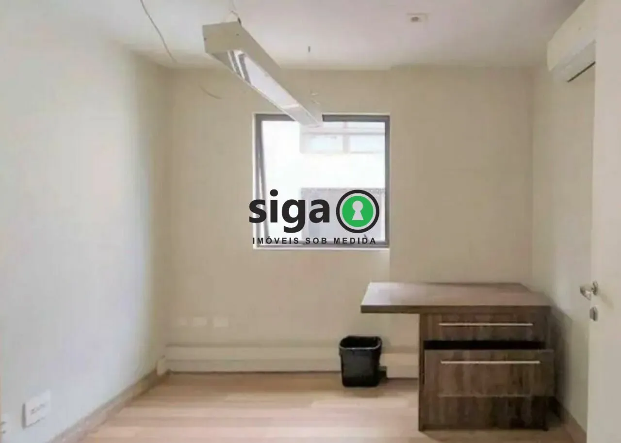 Imagem Conjunto Comercial para Locação com 148m²,no Jardim Paulista,4 salas, banheiros e Ar condicionado