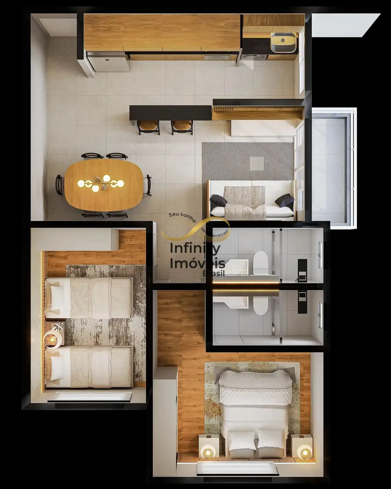 Imagem EDIFICIO JULIO BORGES - Apartamento à venda no bairro Novo Progresso - Contagem/MG