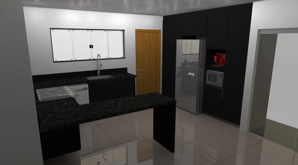 Imagem Casa Sobrado de 218m² Localizada no RESIDENCIAL LE FRANCE!