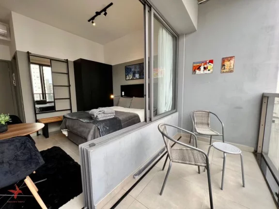 Foto do imóvel Imperdível! Apartamento à venda na Vila Olímpia, São Paulo-SP, 1 quarto, 1 suíte, 1 sala, 1 banheiro, 1 vaga, 28m. em RUA ALVORADA