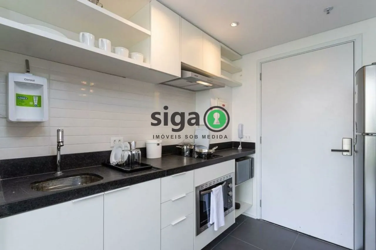 Imagem STUDIO de 28m², com 1 quarto, 1 banheiro e sem vaga na Vila Madalena