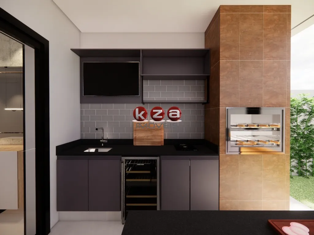 Imagem Casa de luxo em condomínio: 3 quartos, 3 suítes, 2 salas, 5 banheiros, 4 vagas na cidade de Valinhos - SP.