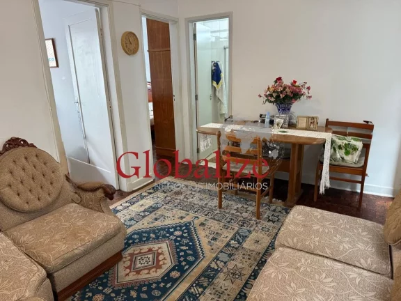 Foto do imóvel Apartamento 2 dormitórios, frente mar, sacada no bairro Boqueirão em Santos por R$ 370.000,00