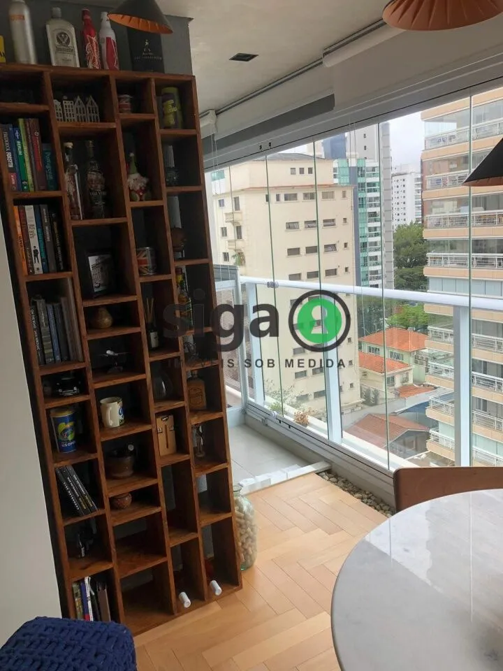 Imagem Apartamento de 43m², locação por R$ 6.410 - Moema - São Paulo/SP