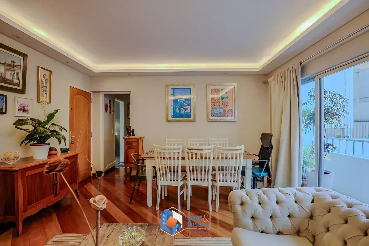 Imagem Apartamento para venda em Pinheiros com 3 quartos, sendo 1 suíte, 122m²