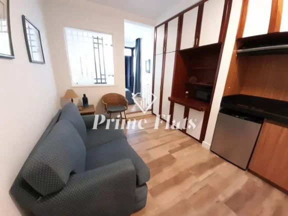 Imagem Flat disponível para venda no Flat Poeta Drummond, com 28m², 1 dormitório e 1 vaga