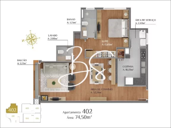 Imagem APARTAMENTO RESIDENCIAL em GRAMADO - RS, Lagos do Bosque