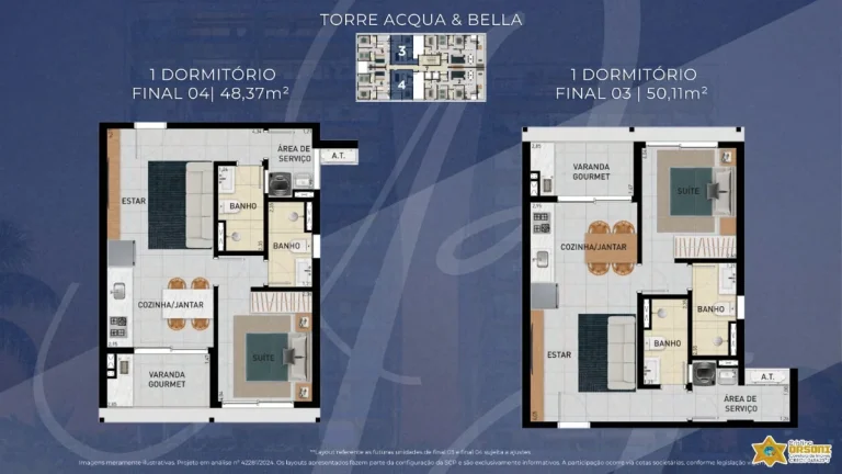 Imagem EXCELENTE OPORTUNIDADE NA PLANTA EM CARAGUATATUBA -BELLAGIO TORRE BELLA