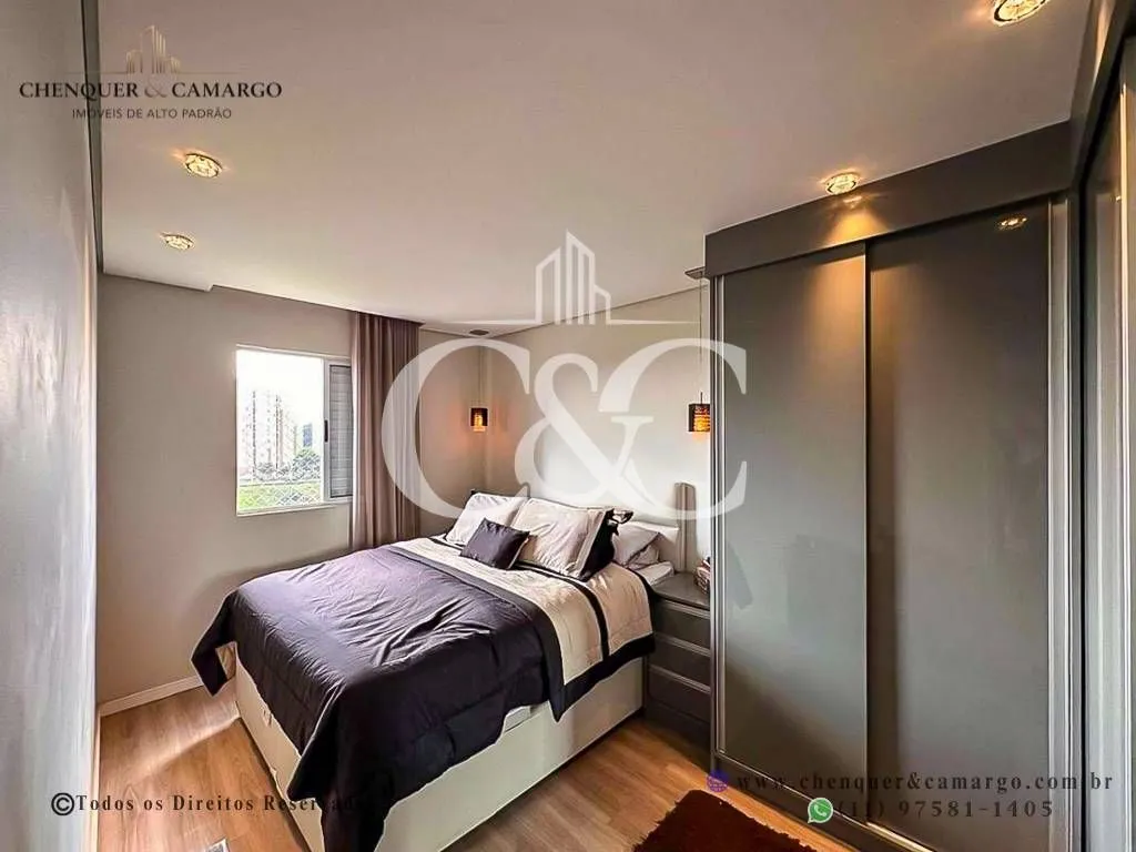 Imagem Apartamento à venda no Jardim Conquista Jundiaí, 64m², reformado, 2 dormitórios planejados