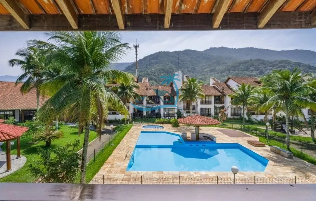 Imagem Belíssimo apartamento em condomínio fechado em Saco da Ribeira - Ubatuba.