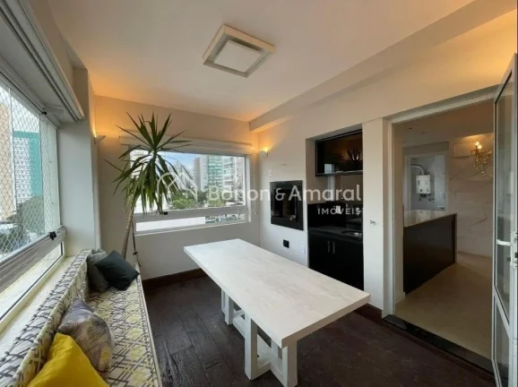 Imagem Apartamento duplex de 104mts no Cambuí, estilo loft, muito sofiticado.
Contem duas suítes, com per...