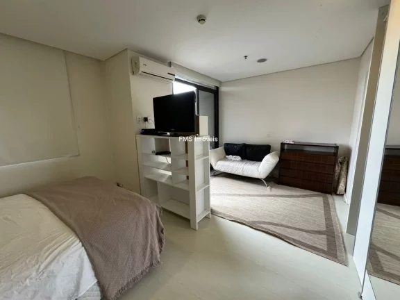 Imagem 1 dormitório, 2 vagas locação 74m² itaim bibi