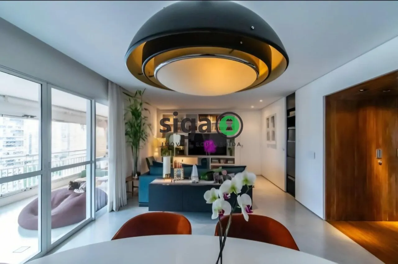 Imagem Apartamento à Venda no Brooklin - 156 m² | 3 Suítes | 3 Vagas | Alto Padrão