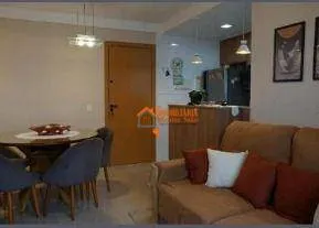Imagem Apartamento com 3 dormitórios à venda, 68 m² por R$ 589.000 - Vila Augusta - Guarulhos/SP