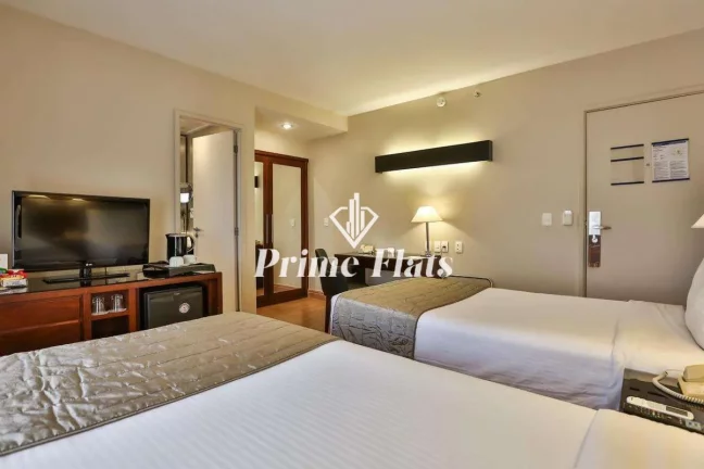 Imagem Flat disponível para venda DoubleTree by Hilton Sao Paulo Itaim, com 1 dormitório e 1 vaga de garagem