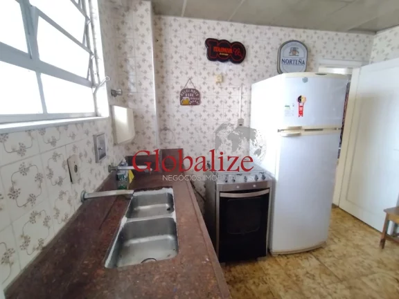 Imagem APARTAMENTO Á VENDA DE 2 DORMITÓRIOS NO BAIRRO DO GONZAGA EM SANTOS POR R$ 580.000,00.