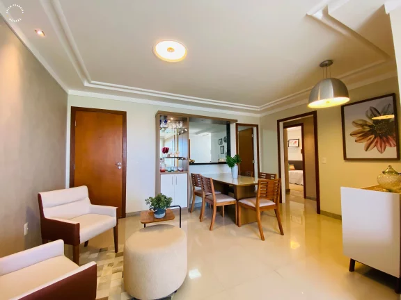 Imagem Apartamento a venda na praia do morro frente para o mar, 3 quartos sendo uma suite, todos eles em porcelanato. com 02 vagas de garagem.