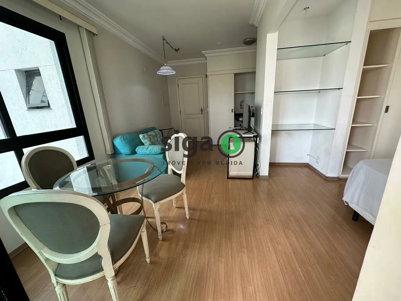 Imagem Flat mobiliado Jd Europa 1 dorm 1 vaga