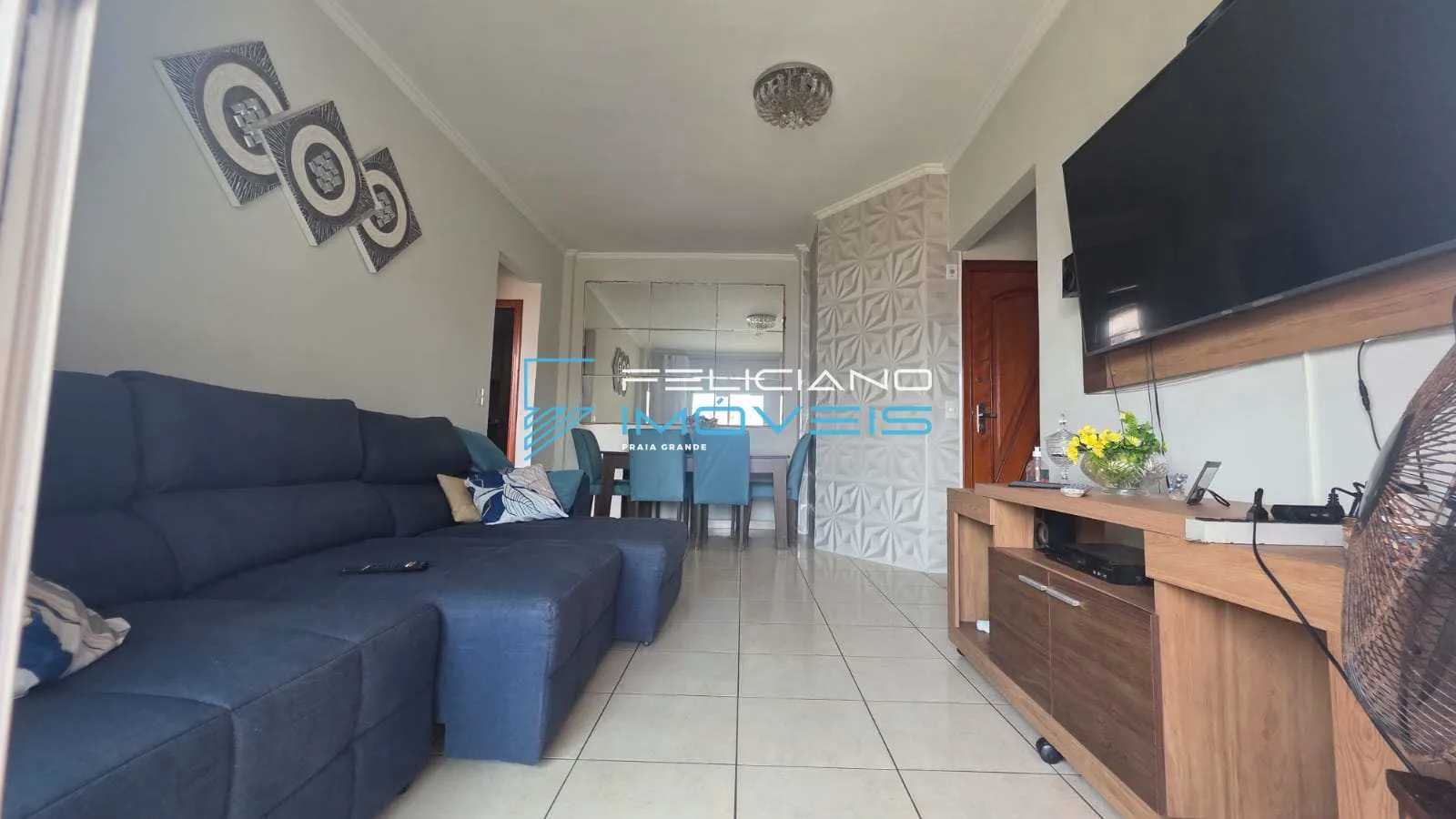 Imagem Apartamento com 2 quartos, Guilhermina, Praia Grande - R$ 520 mil, Cod: 7499