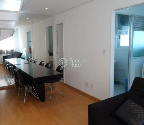 Imagem Apartamento com 2 quartos, 1 suíte duplex ampla, com closet e ar-condicionado. Mais um quarto com s...