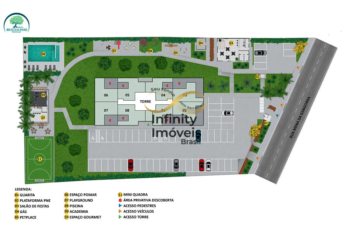 Imagem RESIDENCIALBRAUNAS PARK - Apartamento à venda no bairro Braúnas - Contagem/MG