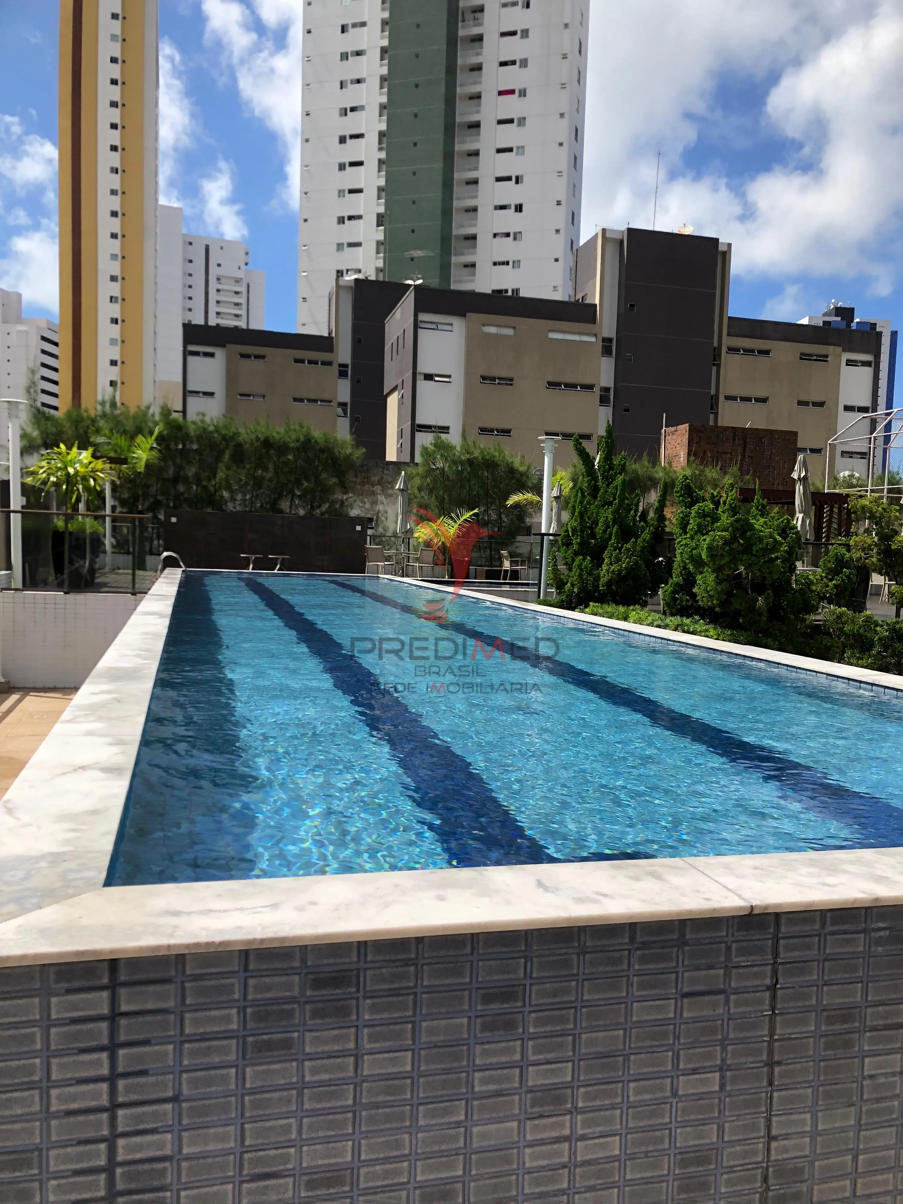 Imagem Apartamento andar alto , vista mar, varanda , 2 Vagas de Garagem, Brisamar . João Pessoa