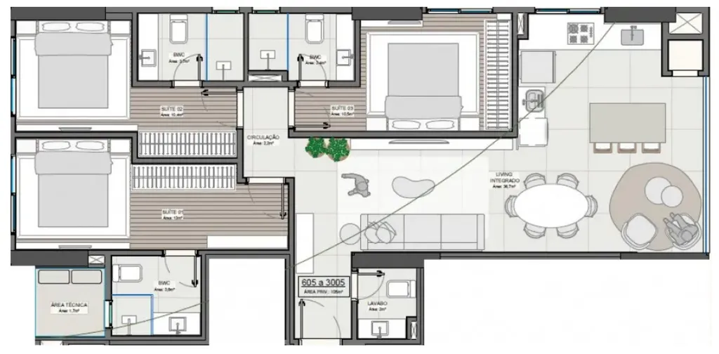 Imagem APARTAMENTO RESIDENCIAL em Porto Belo - SC, Perequê