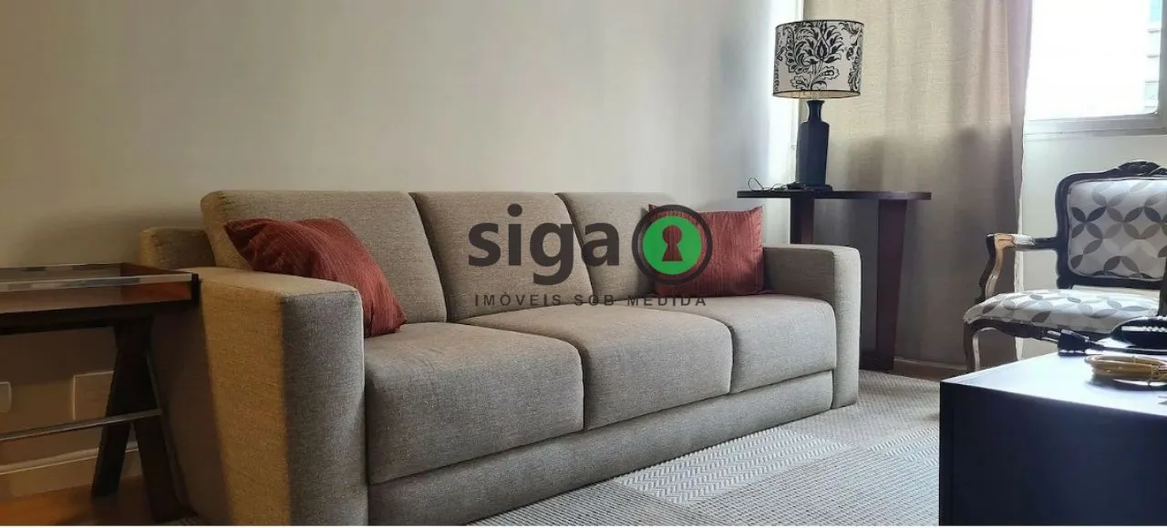Imagem Apartamento 1 Quarto, 1 vaga de garagem,82m² á venda Vila Nova Conceição