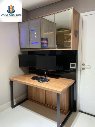 Imagem Apartamento à Venda No Brooklin Com 2 Dormitórios Sendo 1 Suíte e 1 Vaga