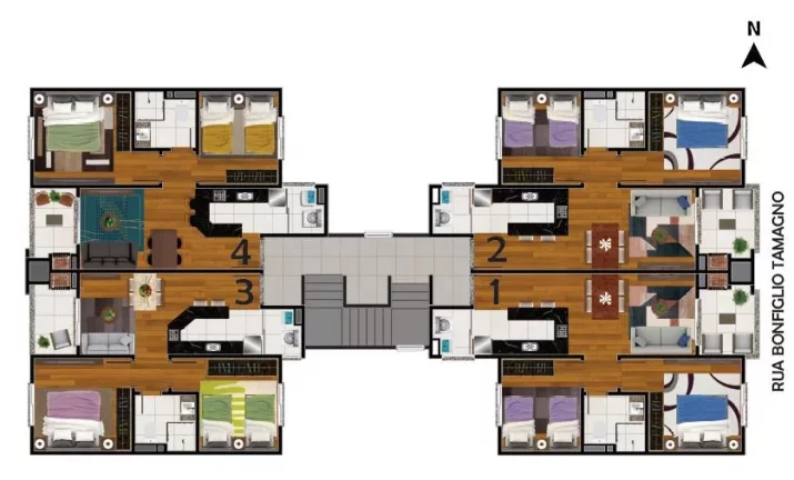 Imagem Apartamento 2 quartos para venda no bairro Esplanada em Caxias do Sul
