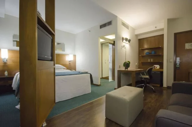 Imagem Flat disponível para venda no Estanplaza Berrini no Brooklin, com 30m², 1 dormitório e 1 vaga