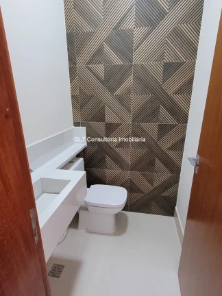 Imagem Casa a Venda 3 suítes sendo uma máster e Piscina Condomínio Laguna - Indaiatuba/SP