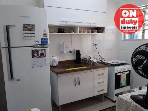 Imagem Apartamento com 1 dormitório à venda, 53 m² por R$ 255.000,00 - Centro - São Vicente/SP