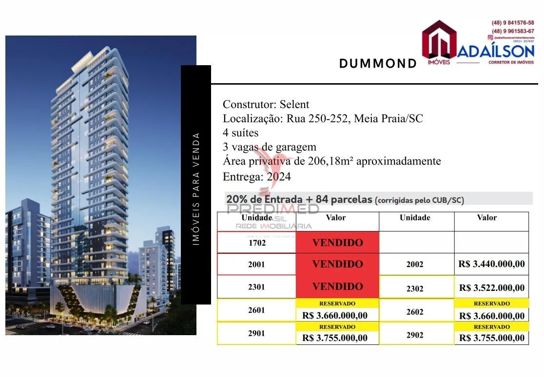 Imagem Residencial Jequitibá: apartamentos na Meia Praia Localizado na Meia Praia, em Itapema