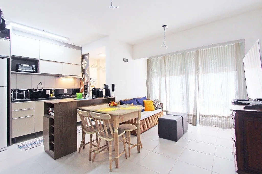 Imagem Apartamento para Venda - 75.43m², 1 dormitório, 2 vagas - Santo Antonio
