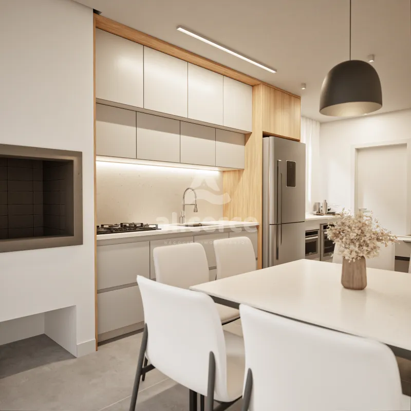 Imagem Carmem Residence - Apartamento à Venda com 3 Dormitrórios I 1 ou 2 Suítes I Vaga de Garagem - em Pedra Branca, Palhoça/SC