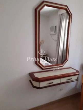 Imagem Flat disponível para venda no The Plazza Residence Flat no Jardim Paulista, com 37m², 1 dormitório e 1 vaga de garagem