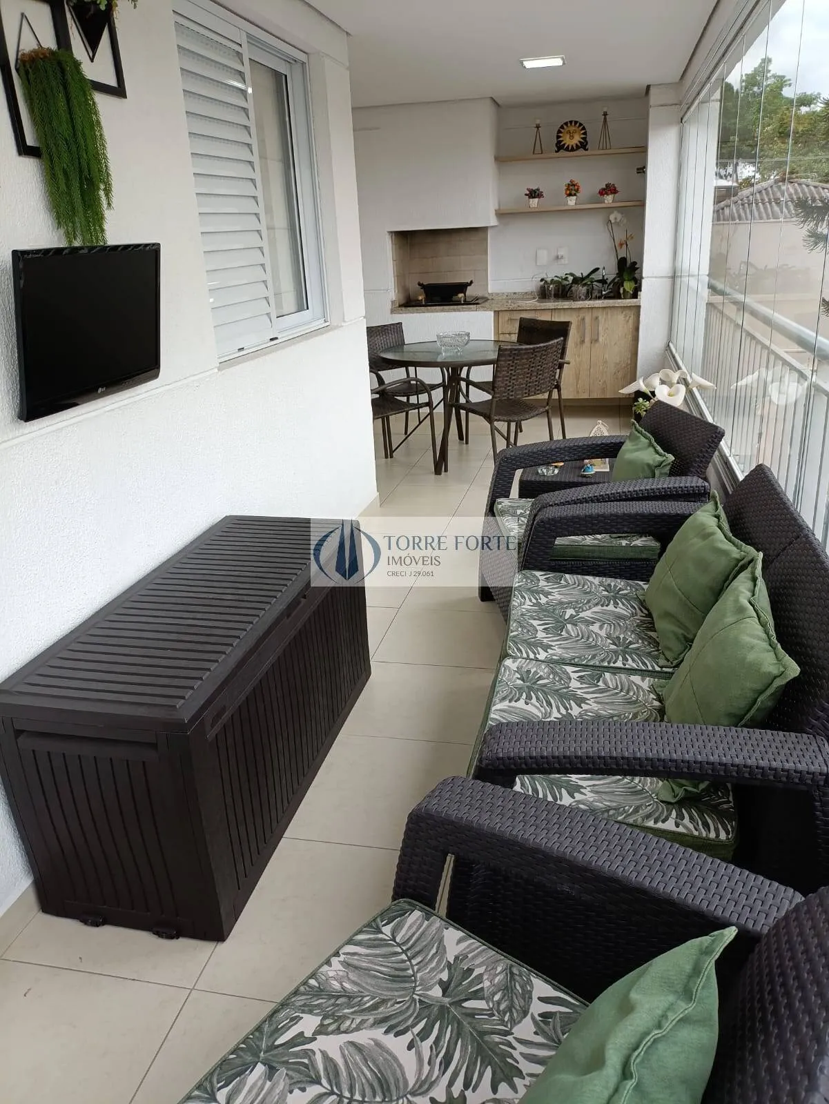 Imagem Apartamento 3 dormitórios 1 suíte 2 vagas e varanda gourmet Vila Bertioga