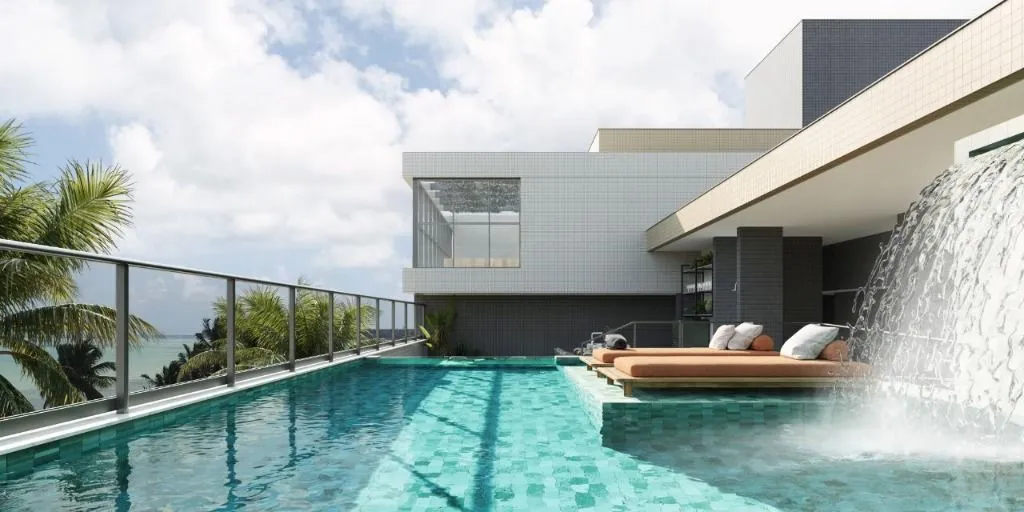 Imagem Apartamento de alto padrão no Altiplano Cabo Branco, vista para o mar, rooftop completo e a poucos metros da praia.
