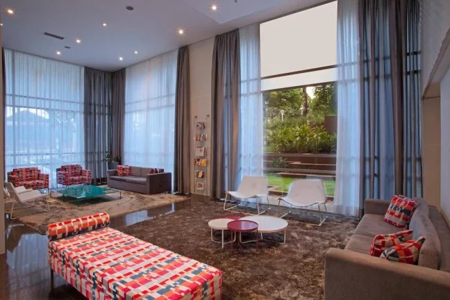 Imagem Flat disponível para venda no Quality Suites Alphaville, com 39m², 1 dormitório e 1 vaga