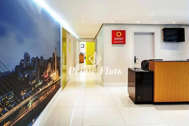 Imagem Flat disponível para locação no Mercure São Paulo Berrini no Brooklin, com 54m², 2 dormitórios e 1 vaga