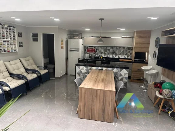 Foto do imóvel Lindo Sobrado a venda em condominio fechado com 125m²- vila Joaniza