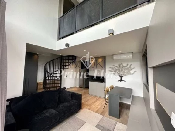 Imagem Flat disponível para venda no Pod Pinheiros, com 89m², 1 dormitório e 1 vaga