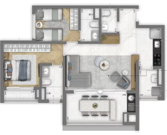 Imagem Apartamento à venda no bairro Vila Clementino - São Paulo/SP